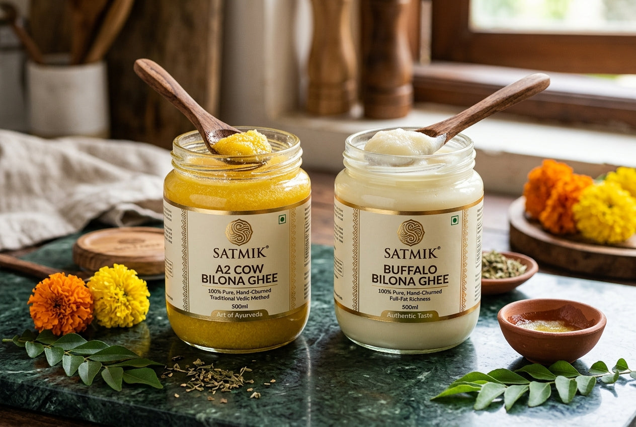 SATMIK Ghee Comparison